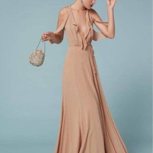 Reformation Cordelia Wrap Dress w/ Custom Closure